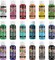 Acrylic Paint Set, 18 (2 fl oz/59 ml) Assorted Matte Finish Colors, DIY Arts And Crafts Acrylic Paint, 36 Fl Oz(Pack of 1)